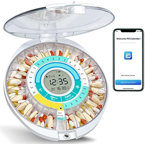 Интелигентен автоматичен опаковка таблетки - Автоматичен опаковка таблетки по Bluetooth, имейл, Органайзер за лекарства на 28 дни в месеца