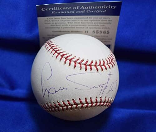 Луис Тиант PSA ДНК Coa Автограф на Мейджър Лийг Бейзбол с Автограф OML - Бейзболни Топки С Автографи