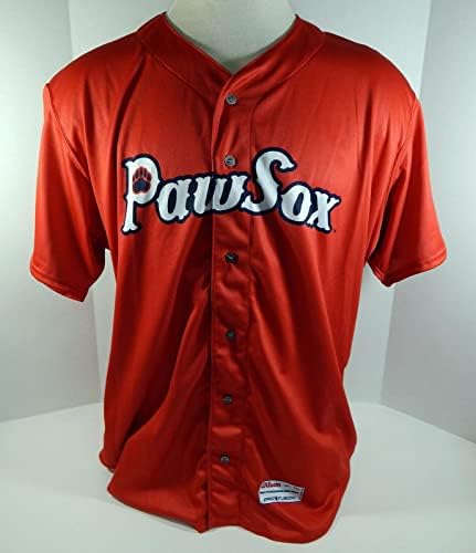 2020 Pawtucket PawSox Red Sox Е Освободен Игра, Червена Риза 2XL 578 - Използваните В играта Тениски MLB