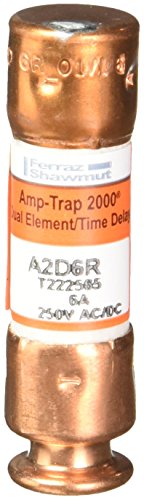 Предпазител Mersen A2D-R Amp-Trap 2000 с временна закъснение /клас RK1 с Визуален индикатор за отваряне на предпазителя, 250 vac /