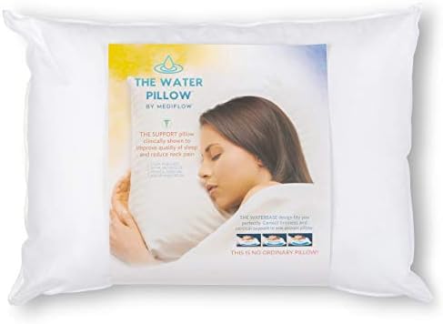 Влакна Mediflow: Първата и оригинална водна възглавница и ватиран протектор за възглавници: Получите защита на цип от прах и алергени