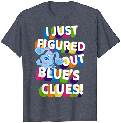 Blue 's Clues & You току-що Разбра с Ярка тениска Blue' s Clues