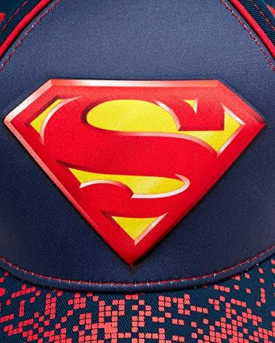 Бейзболна шапка Супергерой на диси Комикс за момчета от 2 опаковки 3D Супермен, Батман, Лигата на Справедливостта с извити полета и