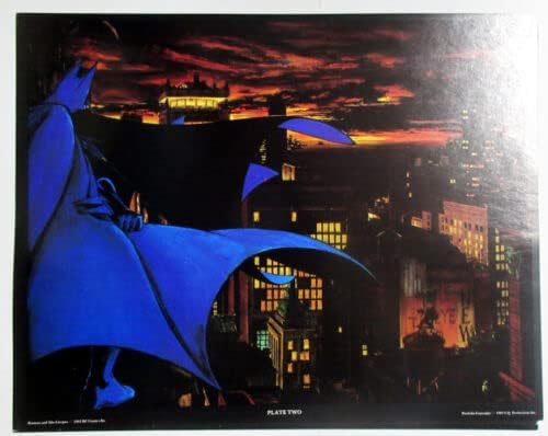 ① Портфолио на Батман №1 Маршал Роджърс 1981 година, пълноцветен запечатани Жокера, е необичайно