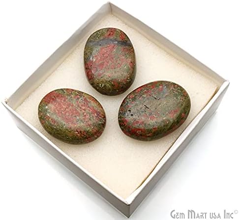 Изберете Камъни За Медитация на големия Пръст, Овални Камъни 39x29 мм За палеца, Извити Камъни За Масаж на палеца, Естествени