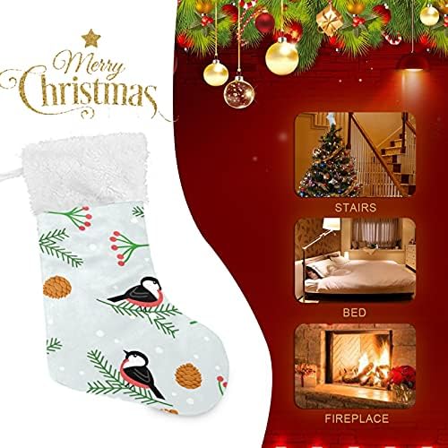 Sinestour Весела Коледа, Зимна Снежинка (1), Коледни Чорапи, Големи Коледни Чорапи за Камината, Коледно Дърво, Парапети,