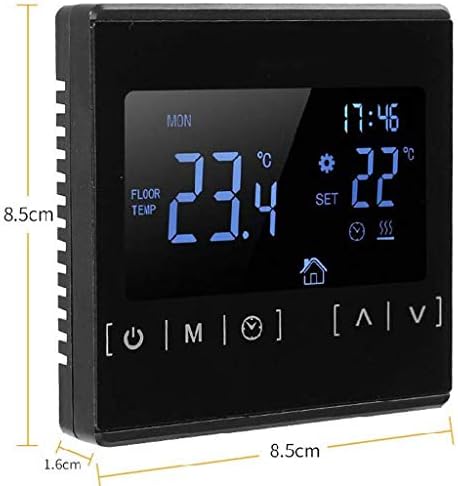 XJJZS стаен термометър - интелигентен превключвател на температурата на пода с подгряване, регулатор на постоянна температура