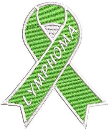 Серия от ленти за информиране за Лимфоме с Лаймово-зелена Лента 3,5, на Бродирани Ютия със собствените си ръце или Пришитая