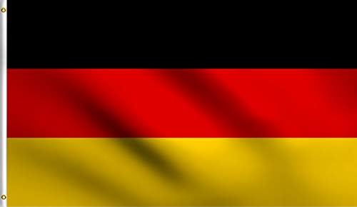 DMSE Германия Германския Национален флаг Флаг на Германия 2X3 Метра Фут Полиестер 100D Флаг, Устойчиви на uv радиация