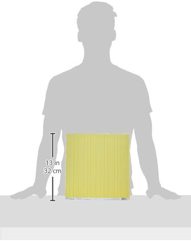 Картон с изображение Основа на основите, 12 x 12 см, в жълта ивица (12 листа в опаковка)