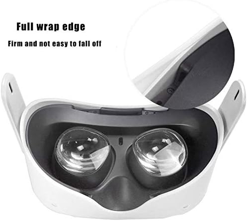 Силиконов защитен калъф за лице TATACO Oculus Quest 2 VR Shell - защита от пот, нескользящий, моющийся, защита от надраскване,