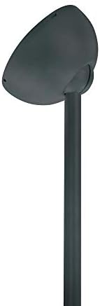 Вентилатор на тавана, с наклон на Тавана комплект за наклон до 45 градуса в матово черен цвят за съвременните форми на Smart Fans