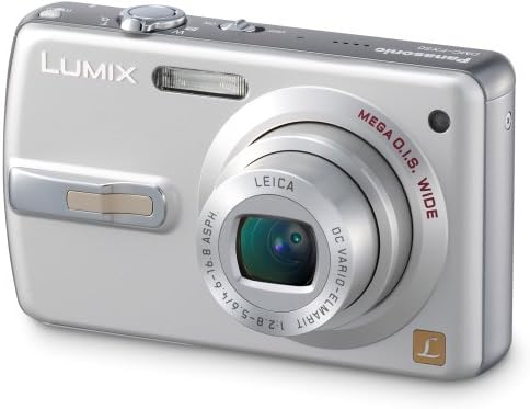 Цифров фотоапарат Panasonic DMC-FX50S с 7,2 Мегапиксела с 3,6-кратно оптично увеличение, стабилизированным изображение (сребрист)