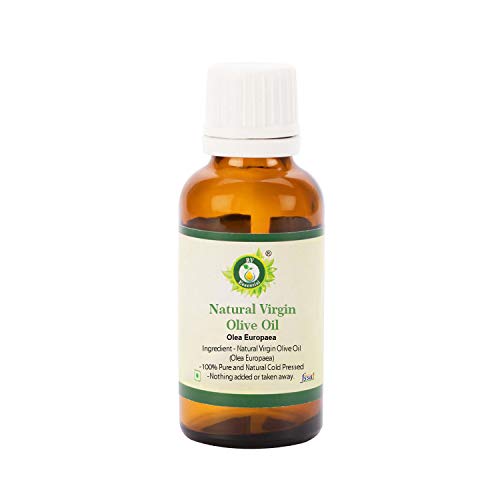 R V Етерично натурално маслиново масло първото пресоване | Olea Europaea | кожа | Овлажнява кожата | Против стареене | лак | За коса