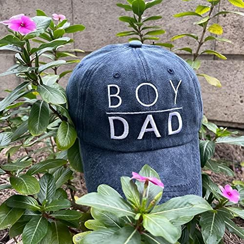 Мъжка бейзболна шапка Waldeal с Бродерия за момчета и Татко Реколта Потертая Неконструктивна Шапка