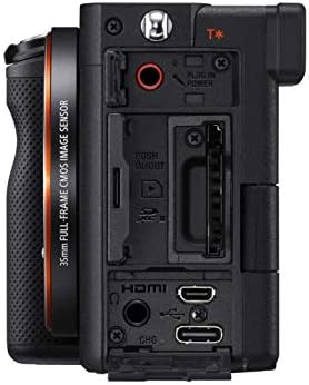 Полнокадровая беззеркальная камера Sony Alpha 7C - Черен (ILCE7C/B) (Обновена)