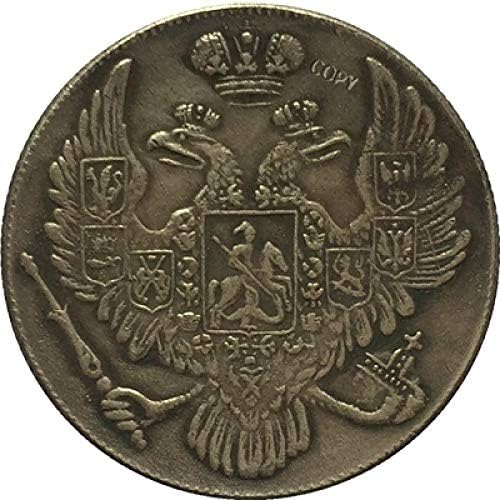 Платинена монета Русия 1834 г.