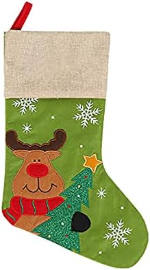 Коледни Чорапи, Мини-Чорапи На Дядо Бонбони Подарък Пакет Коледно Дърво Украса Украшение Дървета