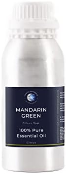 Mystic Moments | Етерично масло от зелена мандарина 1 кг Чисто Натурално масло за обектите, смеси за Ароматерапия и масажи, Веганское,