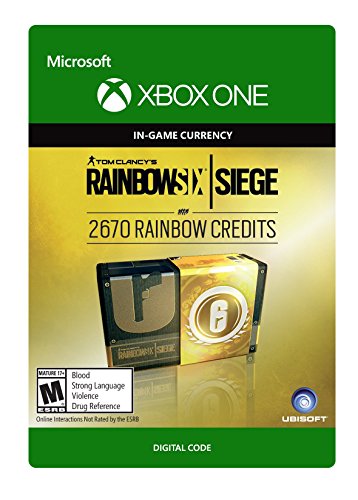 Паричен набор от Tom Clancy ' s Rainbow Six Siege 16000 Rainbow credits - Xbox One [Цифров код]