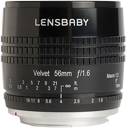 Lensbaby LB-V56BC Velvet 56 обектив за фотоапарат Canon EF