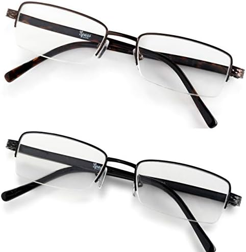 Технически характеристики на Мъжки слънчеви Очила За четене В Половината на Ръбове, Ценен Набор от Всички Предимства на Увеличаване на