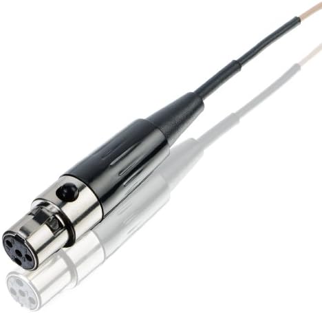 Countryman E6XOW7L2AA Еластични, Гъвкави Ненасочени слушалки E6X с 2 мм кабел за свързване на аудиопередатчиков Anchor (светло