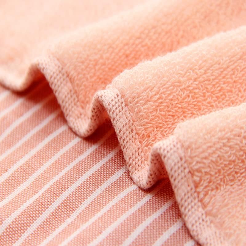 Комплект хавлиени кърпи ZYSWP в лента За жени и мъже от мек Чист памук за ръце и лице, 3 бр. (Цвят: черен размер: 34 * 34 см; 34 * 76 см;