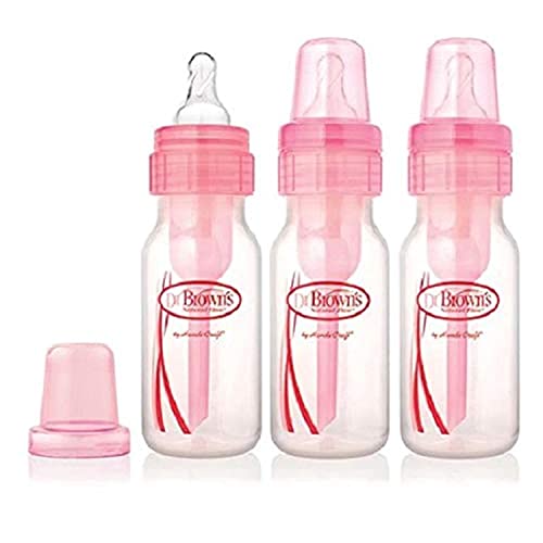 Dr. Brown ' s Options Тесни, Розови бутилки, 3 опаковки, 4 грама