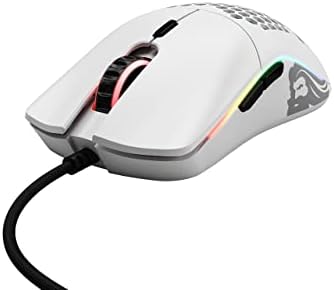 Красива Детска мишка - Модел O Матова Бяла 67-граммовая Сверхлегкая Cellular USB за игри на мишката