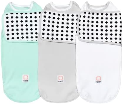 Пелените Nanit Дишане се Носят, 3 опаковки - следи бебето Works Pro, която позволява проследяване на движенията на детето