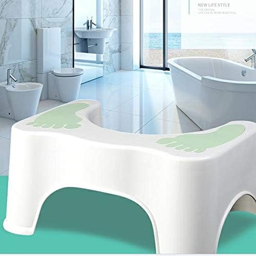 WYDZ Детска Тоалетна за баня Пластмасова Табуретка-стремянка Сгъваема Табуретка-Стремянка за тоалетна Столче за баня, Голям Стол за