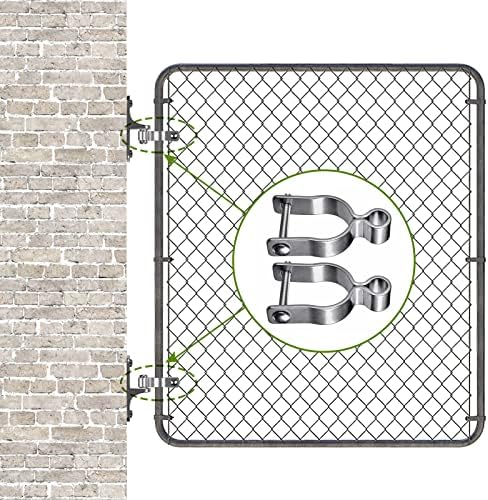 Рамка порта ограда верига връзка Insaga 304 от неръждаема Стомана, Вътрешен Панта за стълб, ограда верига Връзка, 2 бр.., Вътрешни Панти