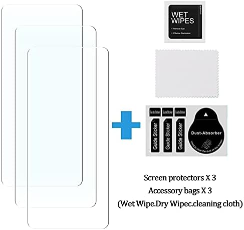 Защитно фолио KELOLIN [3 опаковки] за Motorola Moto G Бърза, лесна за инсталиране, защитен слой от закалено стъкло HD със