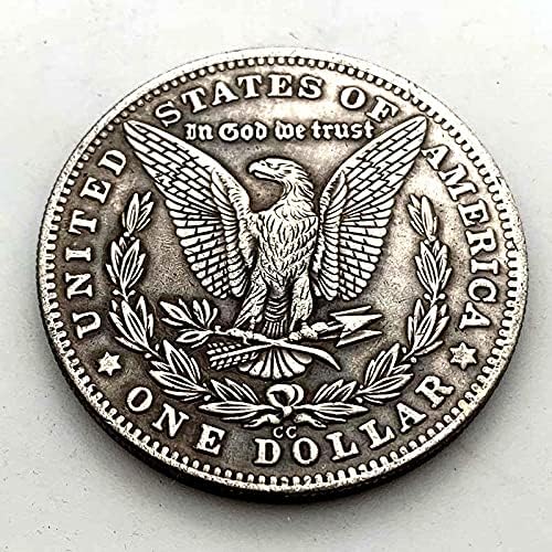 Медал на Динозавър Американския Тираннозавра Рекса 1881 Г., сребърно покритие Възпоменателна Монета, Лъки Копие Монети с Защитен