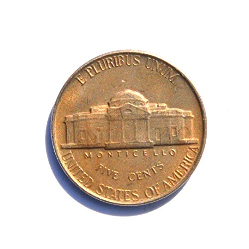 1954 Джеферсън Никел 1-аз портретна монети, деноминирани 5 цента, Много Добри детайли
