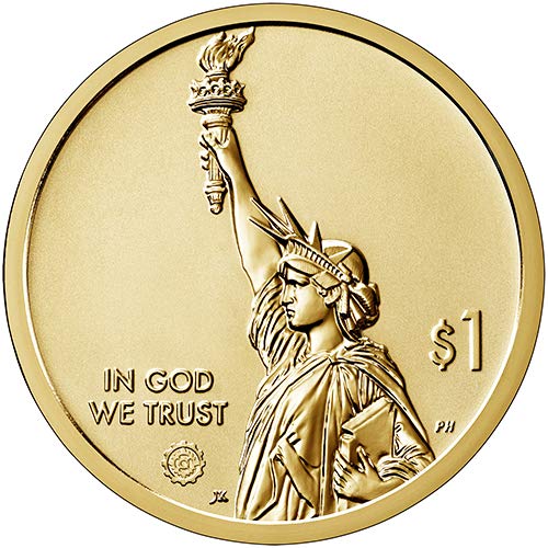 Американски иновативен долар Делавэра с Обратен Доказателство за 2019 г., Классифицирующий Звезди, Доказване на СКЪПОЦЕНЕН камък Монетния