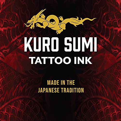 Kuro Sumi Ninja Опушен-Сиво, Подходящ за вегани, Професионални мастила 1,5 мл