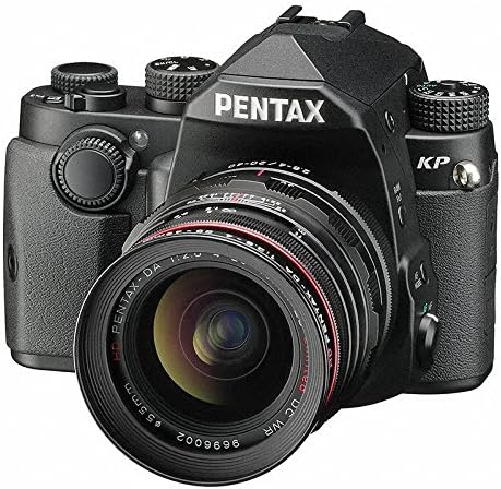 Ультракомпактная, защитени от атмосферни влияния-рефлексен фотоапарат Pentax KP 24.32 с 3-инчов LCD дисплей, черна