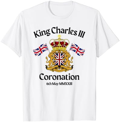 Коронацията на крал Чарлз III 2023 Тениска King ' s Coronation
