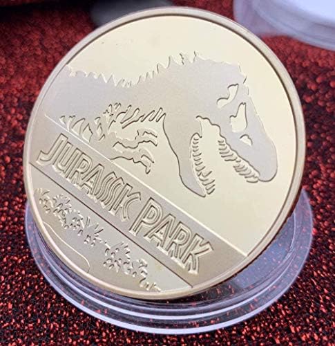 Американски Динозавър Златна Колекция Възпоменателни монети Overlord Динозавър Златна Монета Феята на зъбките Монета Любов Монета за Домашен