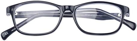 ALWAYSUV Детски Очила за тийнейджъри, Блокиране на Синя светлина, с Антирефлексно покритие, Прозрачни Лещи UV400, Компютърни Очила За четене