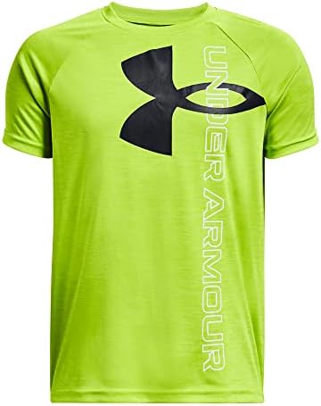 Hybrid тениска с логото на Under Armour Boys'Tech Split с къс ръкав