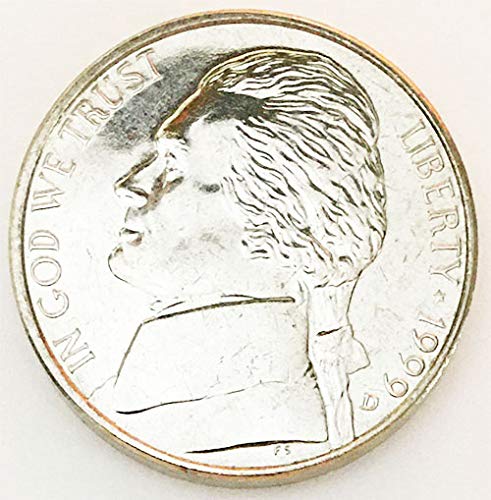 1999 D BU Jefferson Nickel Choice Необращенный монетен двор на САЩ