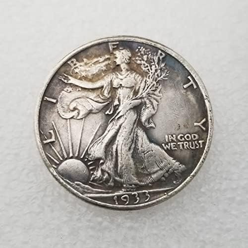 Старинни занаяти 1933-D Възпоменателна монета Статуята на Свободата Сребърен долар