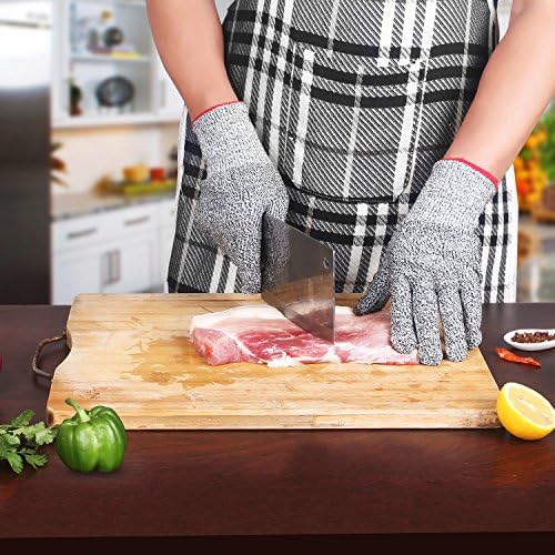 Ръкавици, Устойчиви На гумата ZWZX, Защитни Кухненски Ръкавици 5-то ниво на защита, висока производителност