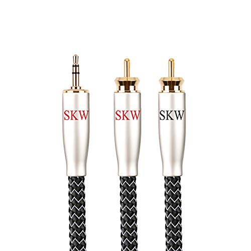 Двойката акустични кабели SKW High End серията РГ A с трансформируемыми конектори тип Банан и Лопата с дължина 10 метра / 3 м. (2 кабел)