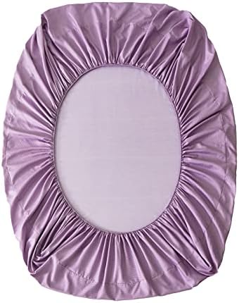 Purple Комплект Завивки King, 7 теми Легло в леглото, Цветно Одеяло, с наклон в абстрактен стил, Комплект спално бельо от мек