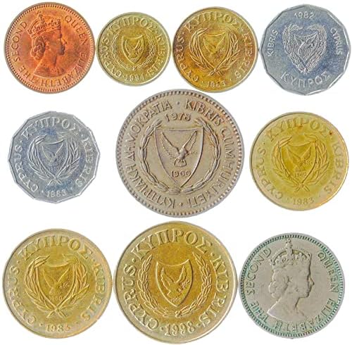 Танзания 10 Смесени монети | Сенти | Шилинги | Африкански животни | От 1966 г.