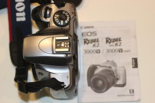 Огледалото на 35-мм филмова камера Canon EOS Rebel K2 с впръскване на обектив EF 28-90 мм III с автоматично фокусиране